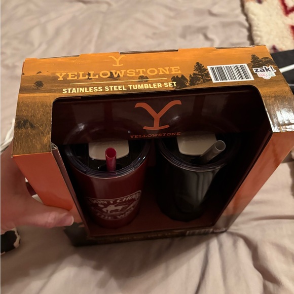 Brand new Yellowstone brand stainless steel tumblers - Picture 2 of 3